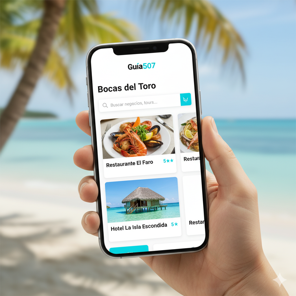 Captura de pantalla de la app Guía 507